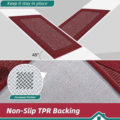 BEQHAUSE Indoor Door Mat 20" x 48", Dirt Trapper Door Mats Non-Slip Entryway - Image 4