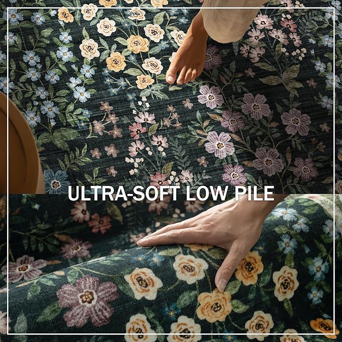 Washable Kitchen Rug Runners for Hallways: 2'x10' Runner Rugs - Image 3