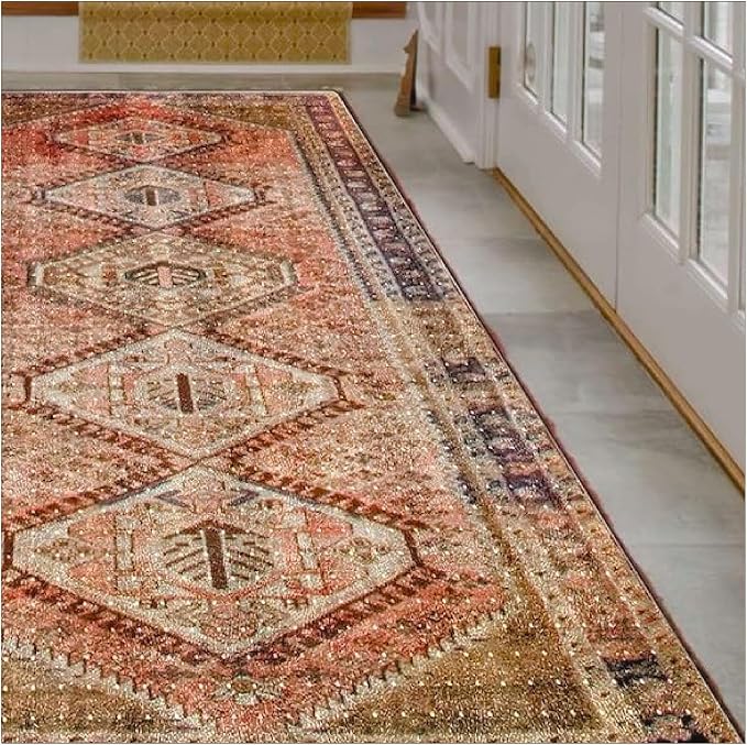 Clear Carpet Runner, USA Made, 24 x 84 Inch, 2mm Thick Cleated Vinyl, Carpet - Image 2