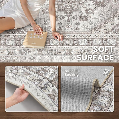 zesthome Washable Round Area Rugs - Image 6