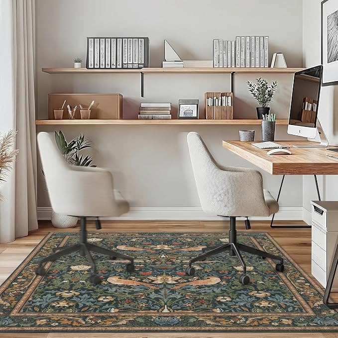 48"x72" Office Chair Mat for Hardwood Tile Floor, Under Desk Carpet Protector - Image 4