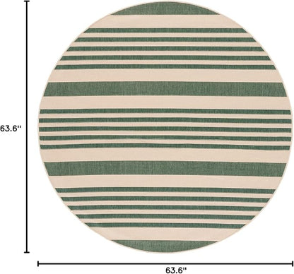 SAFAVIEH Washable Rug Outdoor Courtyard Collection - Image 2