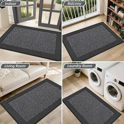 BEQHAUSE Indoor Door Mat 20" x 32", Dirt Trapper Door Mats Non-Slip Entryway - Image 8