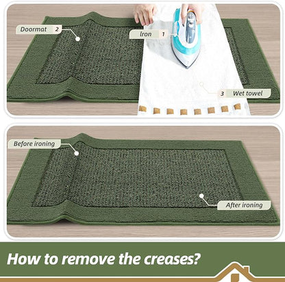BEQHAUSE Indoor Door Mat 24" x 60", Dirt Trapper Door Mats Non-Slip Entryway - Image 9