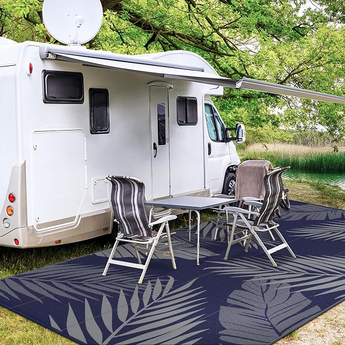 GENIMO Outdoor Rug 9' x 18' Waterproof - Image 5