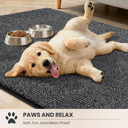 PURRUGS Dirt Trapping Door Mat 20" x 31.5", Non-Slip Machine Washable Entry Rug - Image 3