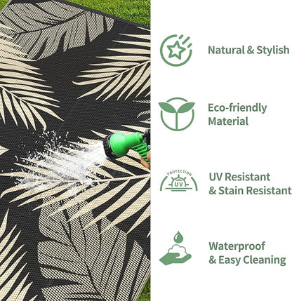 GENIMO Outdoor Rug 3' x 5' Waterproof - Image 5