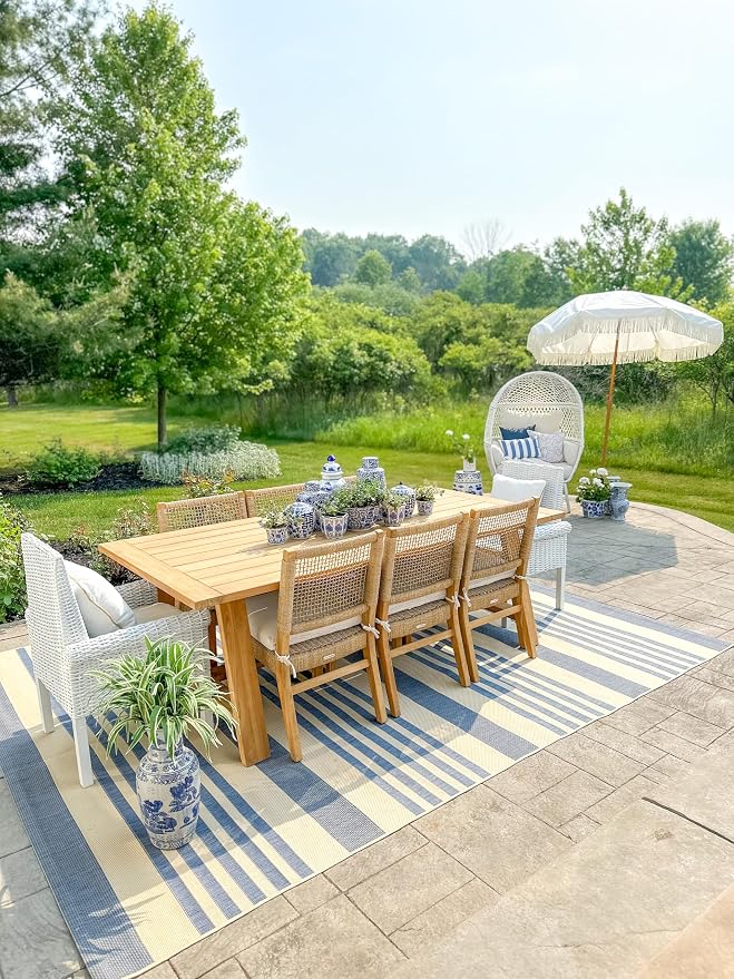 SAFAVIEH Washable Rug Outdoor Courtyard Collection - Image 5