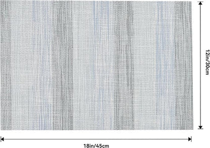 Leetaltree LightSteel Blue Placemats Set of 12 - Image 8