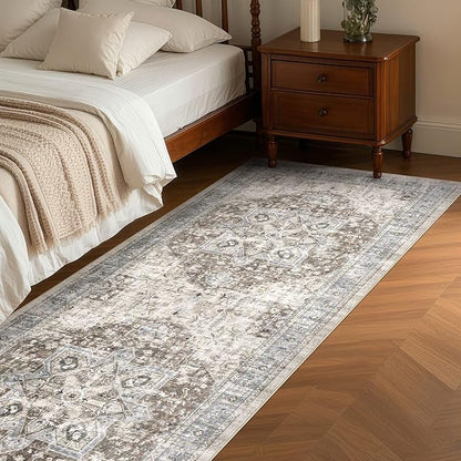 Tortania Area Rug 3x8 Runner Rugs - Image 3
