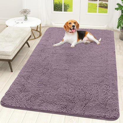 OLANLY Dog Door Mat for Muddy Paws 70x46, Absorbs Moisture and Dirt, Absorbent by OLANLY