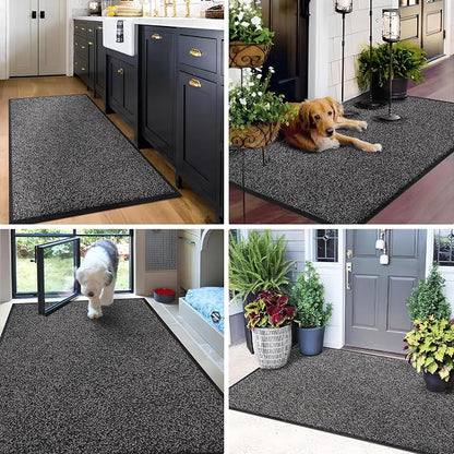 Mibao Super Absorbent Front Door Mat, Non-Slip Washable Indoor Doormats - Image 8