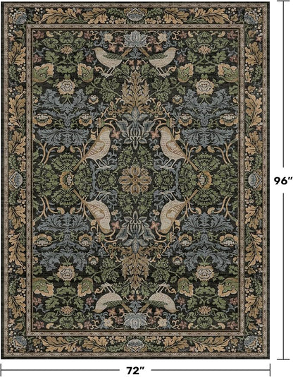 Washable Living Room Rug 6x8 - Image 2