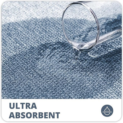 Bosap Bath Mat, Ultra Thin Bathroom Rugs, Rubber Bath Mats - Image 4