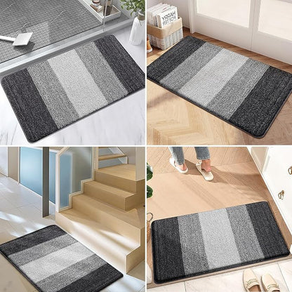 Kitinjoy Indoor Outdoor Door Mat, 70x35 Non-Slip Absorbent Dirt Trapper - Image 6