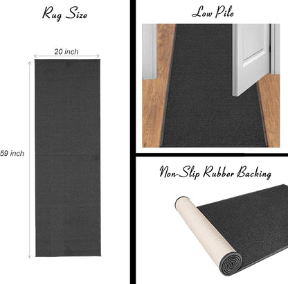 Ottomanson 20" x 59" Oval Laundry Room Rug - Image 3