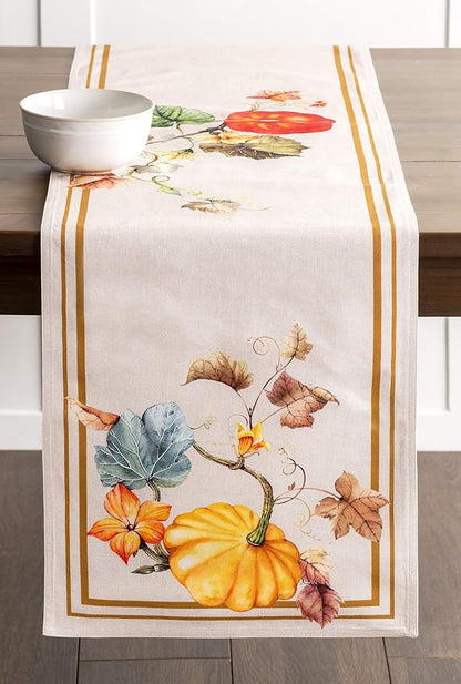 Maison d' Hermine Table Runner 100% Cotton 14.50" x 72" | Table Runners 72 - Image 9