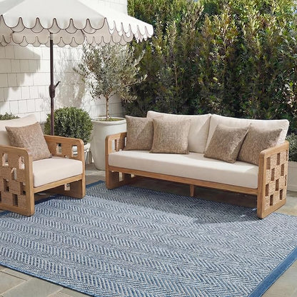 SAFAVIEH Outdoor Area Rug 9x12 by Unknown