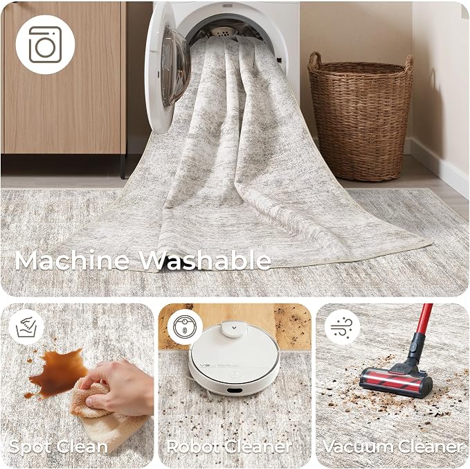 3x8 Runner Rug Non Slip Washable - Image 8