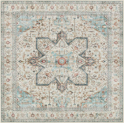 Tortania 8' Square Area Rug Living Room Rugs - Image 9