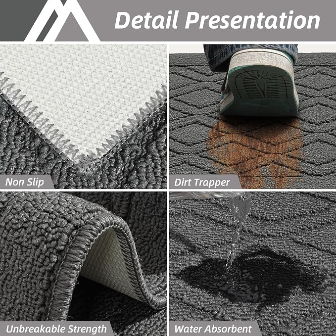 COSY HOMEER-Kitchen-Rugs-and-Mats 20"x30" Non Slip Kitchen Mats - Image 5