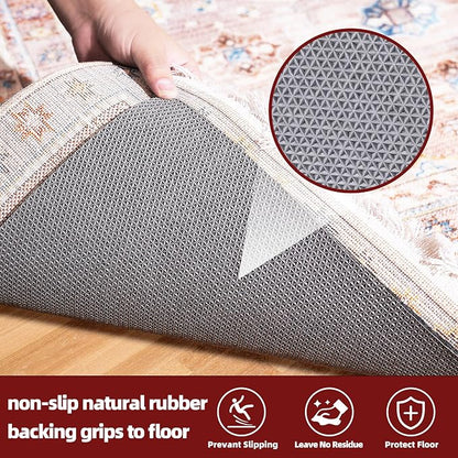 BAGAIL Felt and Natural Rubber Backing Rug Pads 3/8” Thick, 9 x 12 Ft Non Slip - Image 4