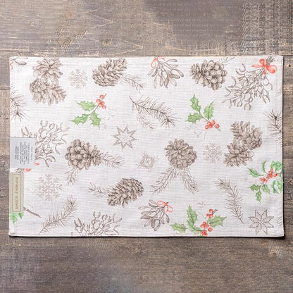 Maison d' Hermine Placemats Set of 4 Reusable 100% Cotton | Cloth Place Mats - Image 9