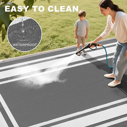 RURALITY Outdoor Rugs 8x10 Waterproof - Image 5