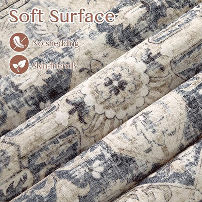 Tortania Area Rug 2x6 Runner Rugs - Image 7