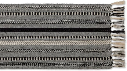 DII Farmhouse Braided Stripe Table Runner Collection - Image 2
