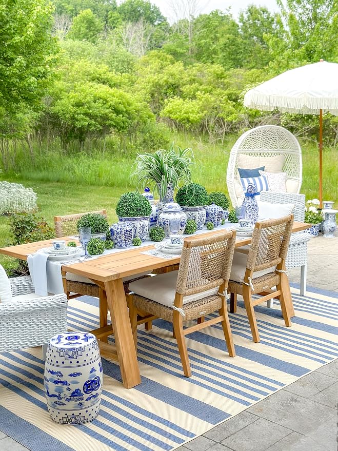SAFAVIEH Washable Rug Outdoor Courtyard Collection - Image 9