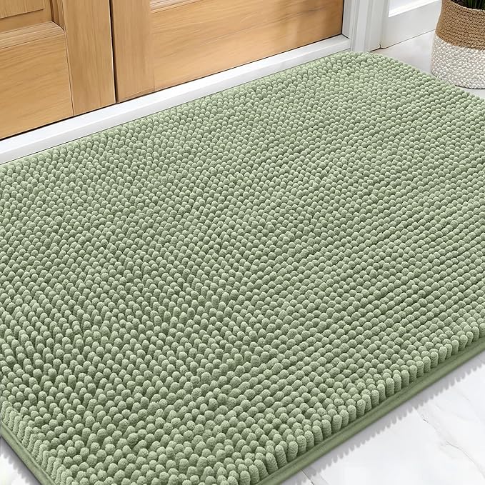 OLANLY Dog Door Mat for Muddy Paws 30x20, Absorbs Moisture and Dirt, Absorbent by OLANLY