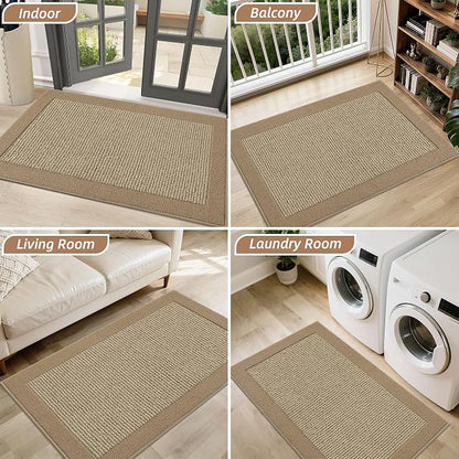 BEQHAUSE Indoor Door Mat 20" x 32", Dirt Trapper Door Mats Non-Slip Entryway - Image 8