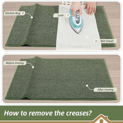 BEQHAUSE Kitchen Runner Rugs 20"x48", Non-Slip Kitchen Mats - Image 9