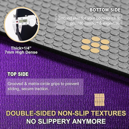 GXMMAT Extra Large Exercise Mat 16'x6'/12'x6'/10'x6'/8'x6', Extra Wide Workout - Image 2