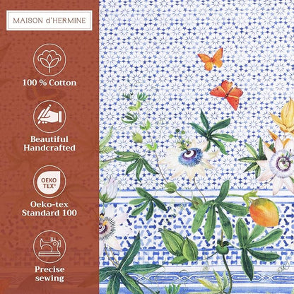 Maison d' Hermine Placemats Set of 4 Reusable 100% Cotton | Cloth Place Mats - Image 2