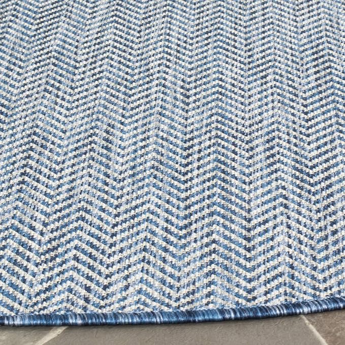 SAFAVIEH Outdoor Round Rug 10' - Image 4