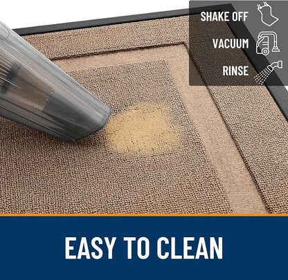 OLANLY Front Door Mat Indoor Outdoor Entrance, Waterproof All-Season, - Image 5
