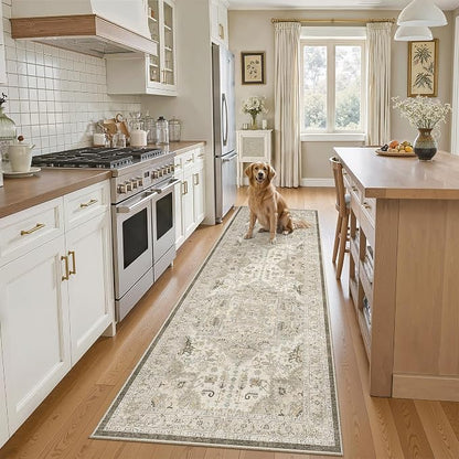 Madane Washable Runner Rug 2x7, Hallway Laundry Room Kitchen, Non Slip Rug - Image 5