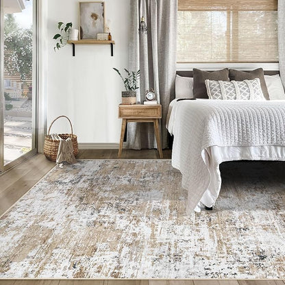XLUEZ 5x7 Area Rugs for Living Room, Washable Modern Abstract Large Area Rug - Image 4