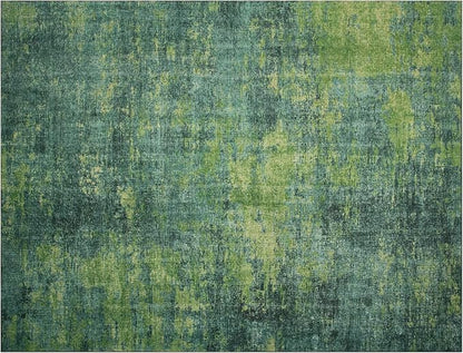 Washable Rugs 8x10 Area Rugs for Living Room, Ultra Soft Faux Wool Retro Carpets - Image 9
