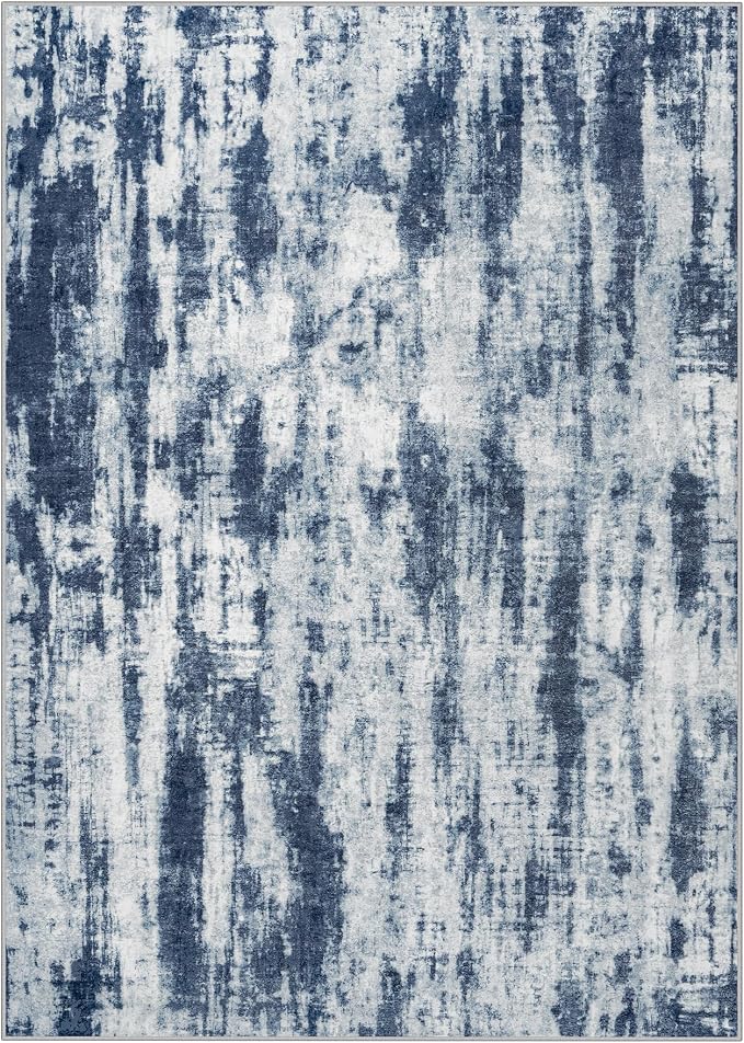 4x6 Area Rugs Washable Rug: Modern Abstract Living Room Rug Soft Anti-Skid Thin - Image 2