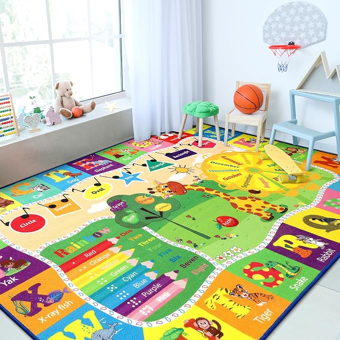 Chicrug Educational Kid Area Rug - Image 3