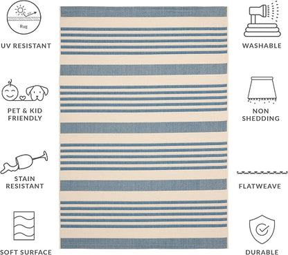 SAFAVIEH Courtyard Collection Area Rug - Image 10