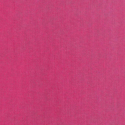 Linen Textured Border Table Runner, 14 x 72 Inch Hot Pink | Mitered Corner - Image 6