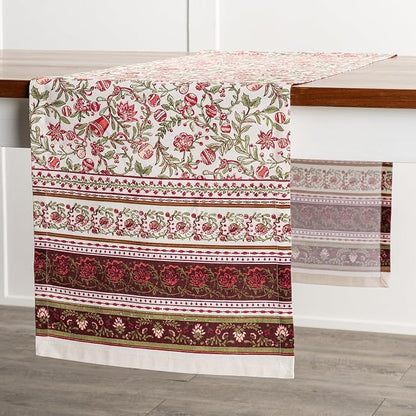 Maison d' Hermine Table Runner 100% Cotton 14.50" x 108" | Table Runners 108 - Image 8
