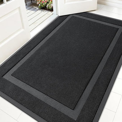 OLANLY Front Door Mat Indoor Outdoor Entrance, Waterproof All-Season, by OLANLY