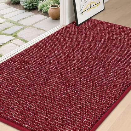 BEQHAUSE Dirt Trapper Door Mat 36" x 60", Non-Slip Washable Doormats Entrance by BEQHAUSE