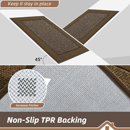 BEQHAUSE Indoor Door Mat 20" x 32", Dirt Trapper Door Mats Non-Slip Entryway - Image 4