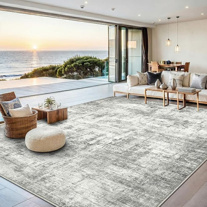 6x9 Area Rugs Washable Living Room Rug-No Slip Soft Carpets Modern Abstract by Unknown